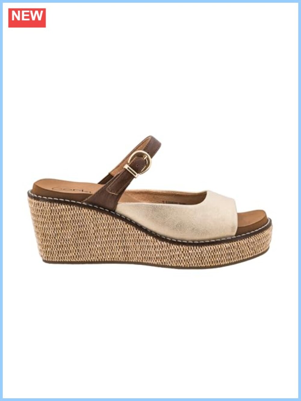 Corkys Footwear Treat Yourself Women’s Slip-On Wedge Sandals EVA Cushioned